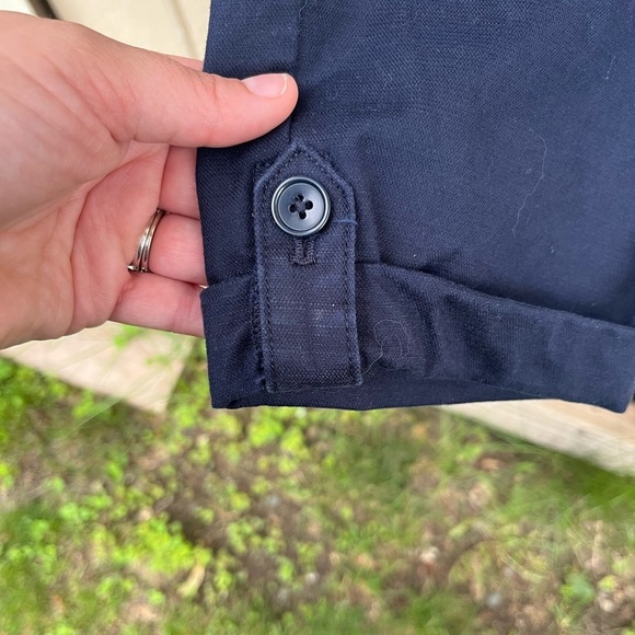 Talbots Drawstring Cuff Pull on Pants Cotton blend
Elastic waist Blue Size SP - Picture 3 of 6